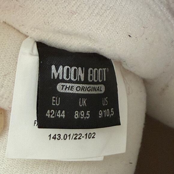 Moon Boot Icon Nylon Snow Boots Navy Blue Unisex EU 42-44 US 9-10.5 w/ bag main image 6